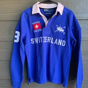 AUTHENTIC RARE Winter Olympics Switzerland Polo